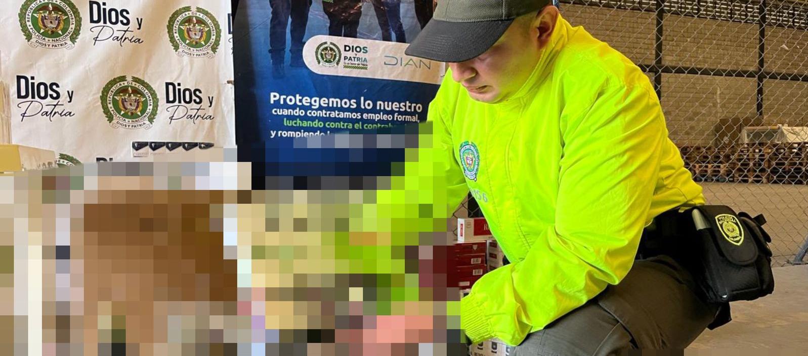 Fue un trabajo articulado entre la Policía y la Dian.