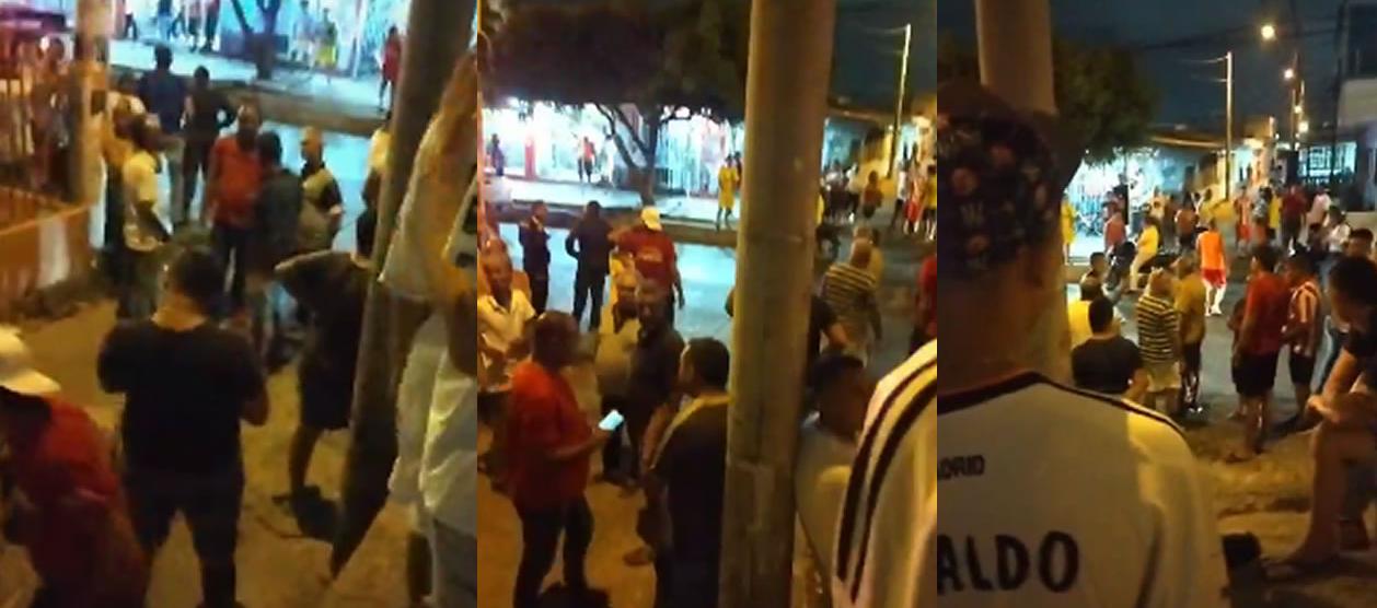 Lugar de los hechos en el barrio Salamanca.  