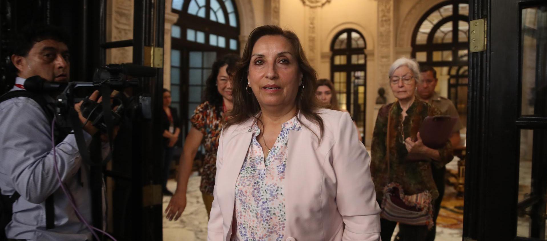 Dina Boluarte, Presidenta de Perú.