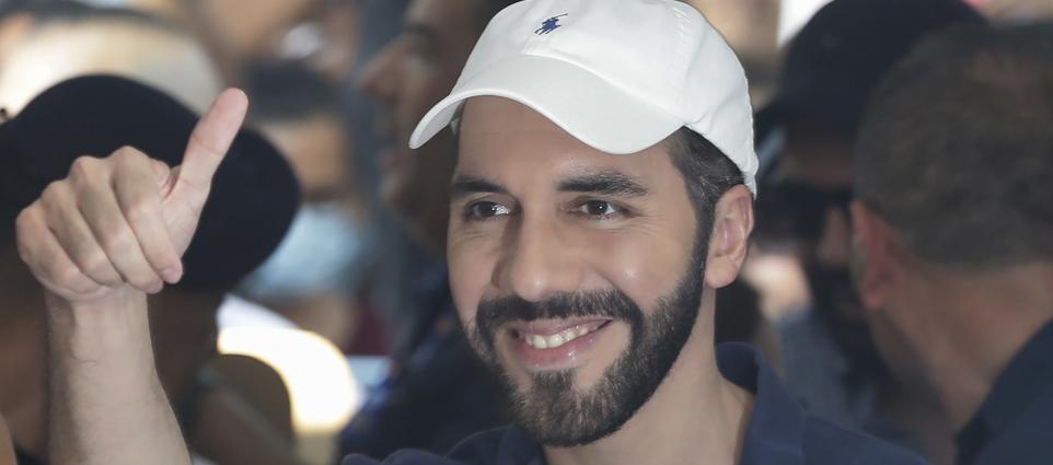 El presidente de El Salvador, Nayib Bukele.