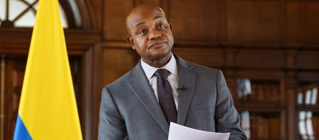 El canciller (e) Luis Gilberto Murillo. 