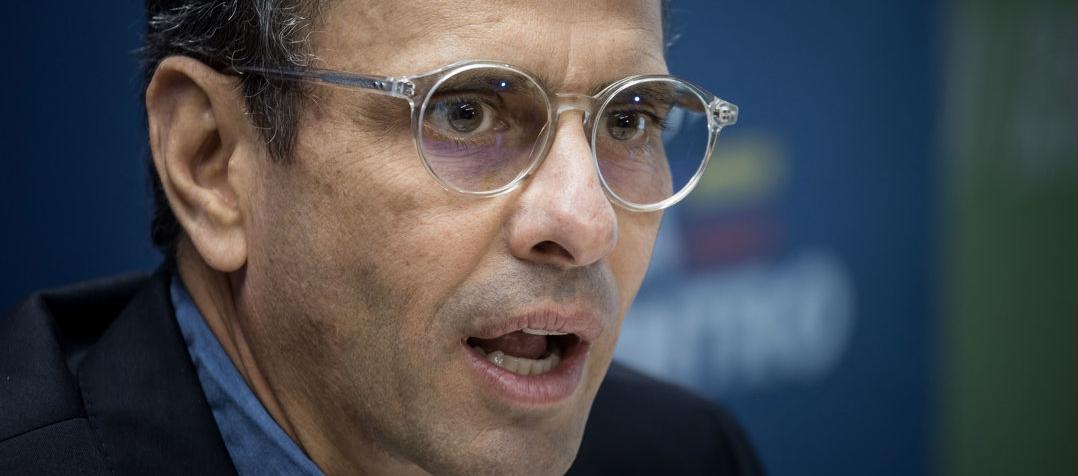 El exgobernador Henrique Capriles.