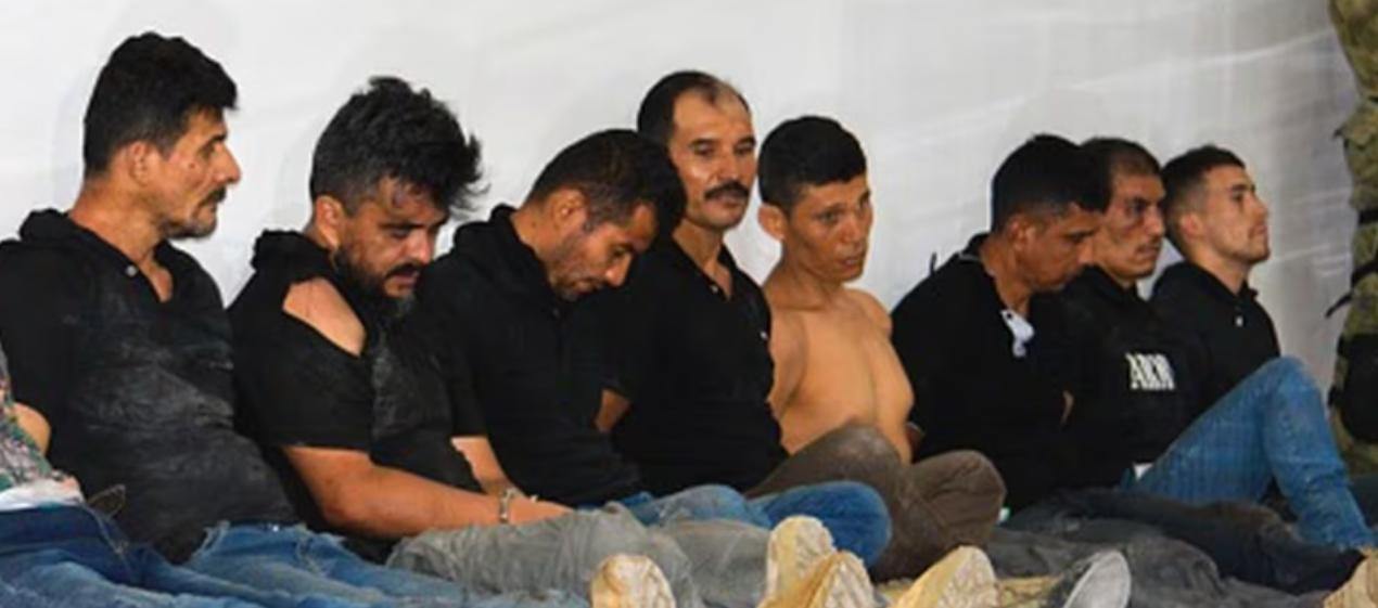 Colombianos presos en cárcel de Haití. 