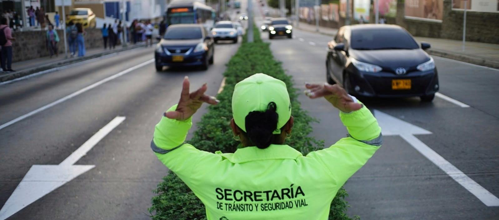  Contraflujo vial en la carrera 51B entre calles 94 y 84.