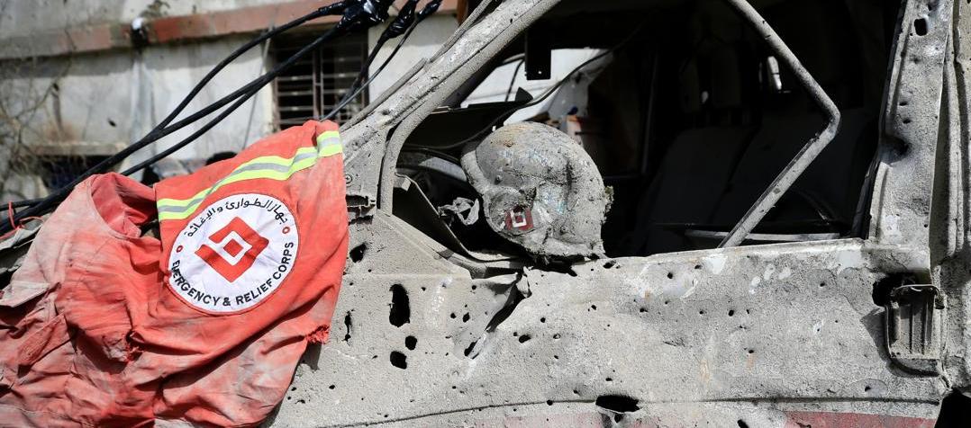 Imagen de la destrucción en Gaza.