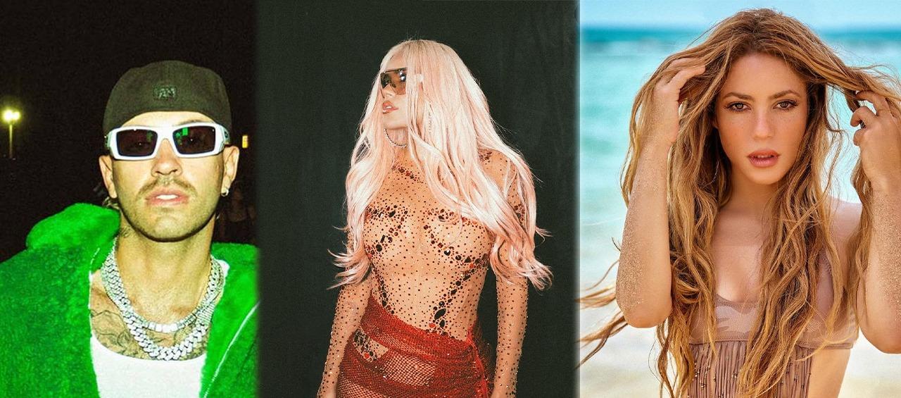 Feid, Karol G y Shakira fueron nominados a los Latin AMAs.