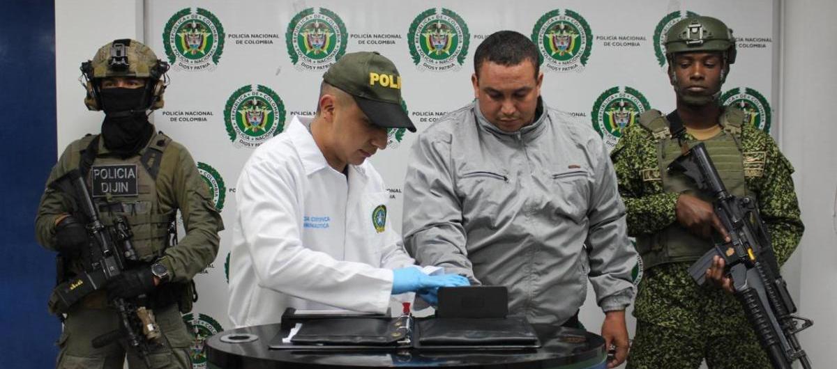 Alias 'Ferley González' en poder de las autoridades. 
