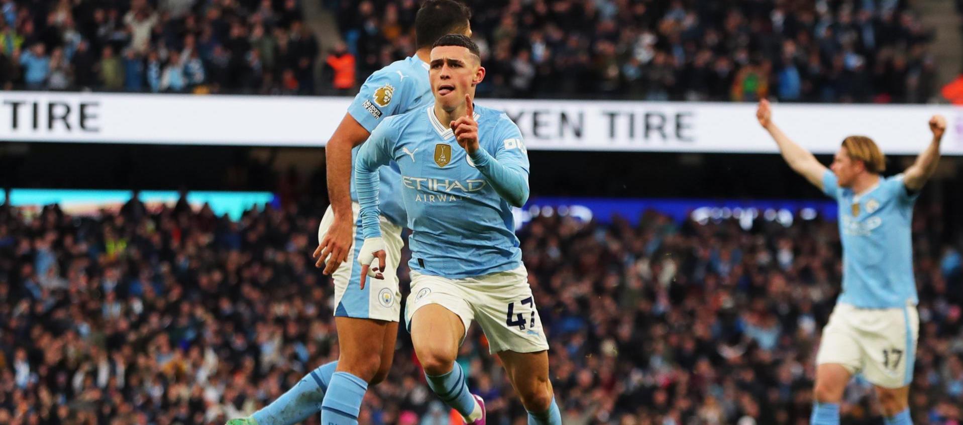 Phil Foden anotó por duplicado.