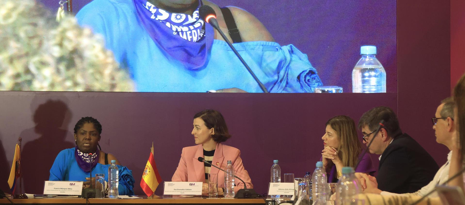 Francia Márquez estuvo en Cartagena.