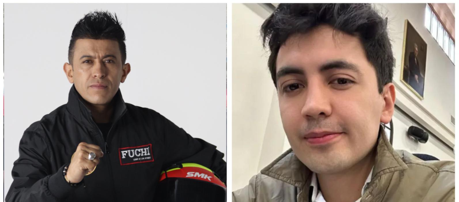  Julián 'Fuchi' Forero y Ángelo Schiavenato.