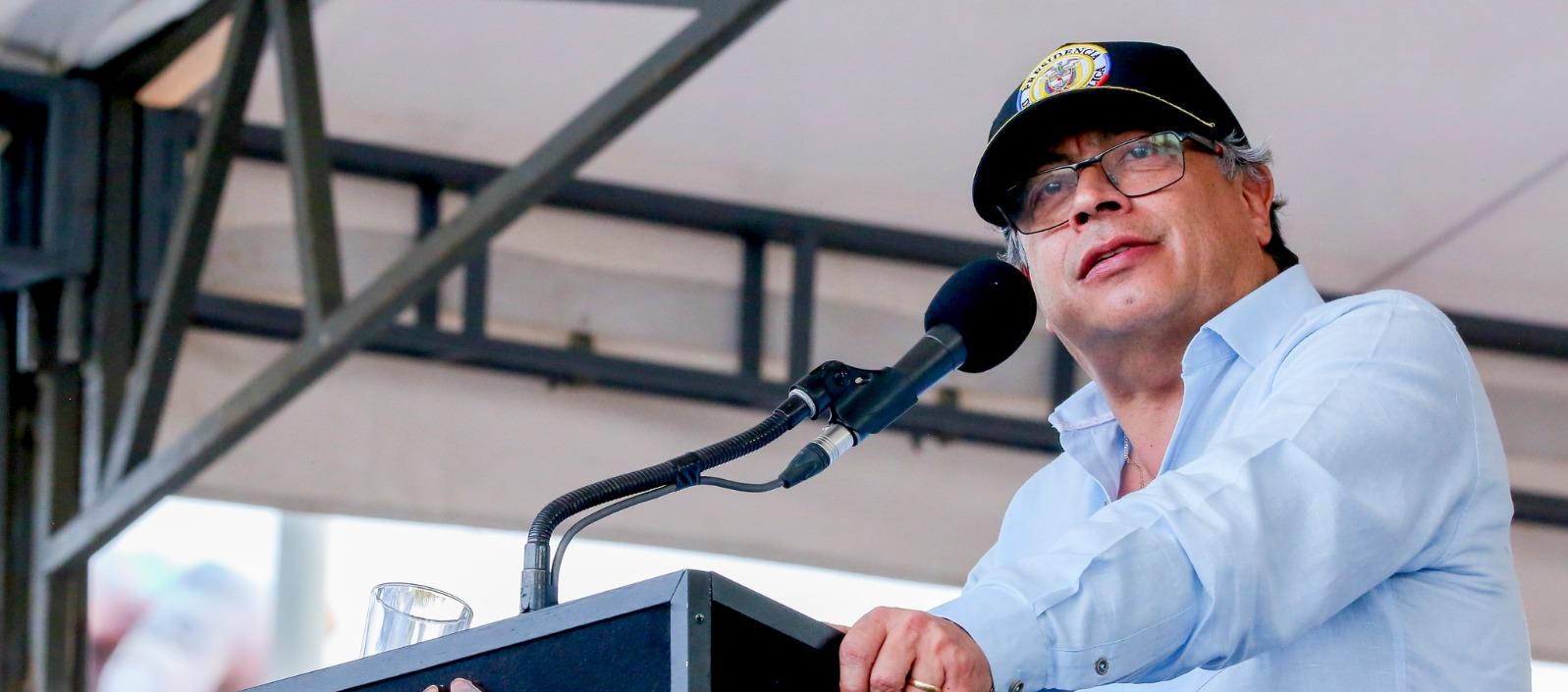 Presidente Gustavo Petro. 