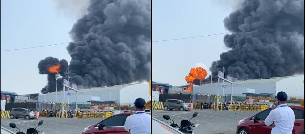 La explosión se dio en bodegas de Contecar.