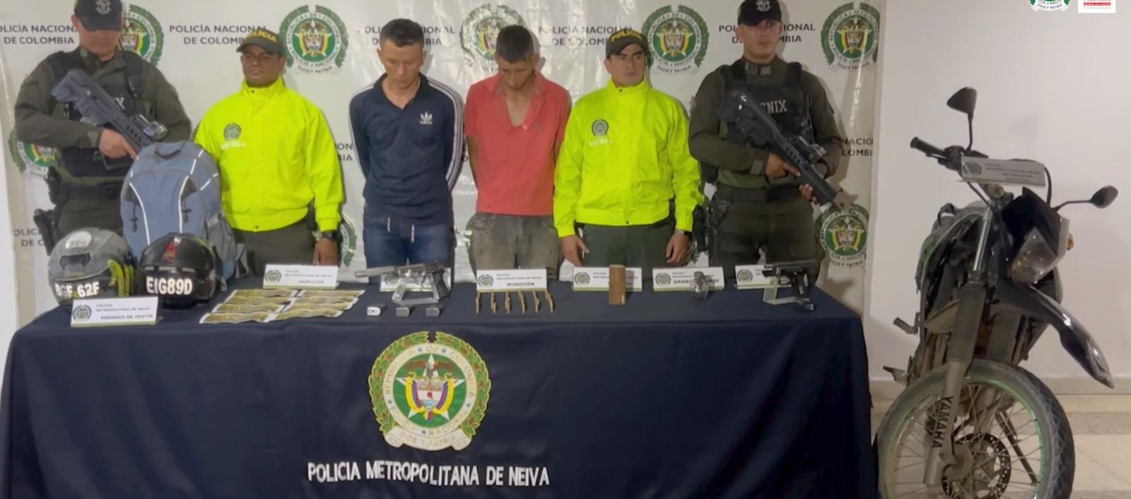 Los dos hombres condenados por el crimen de la patrullera. 