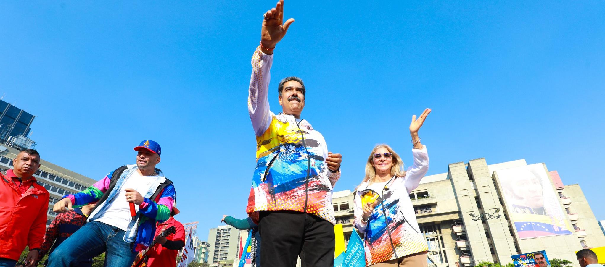 El Presidente de Venezuela, Nicolás Maduro.