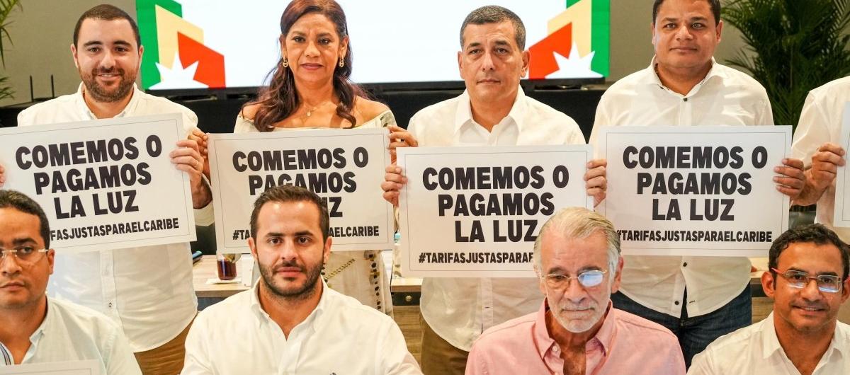 Los mandatarios del Caribe.