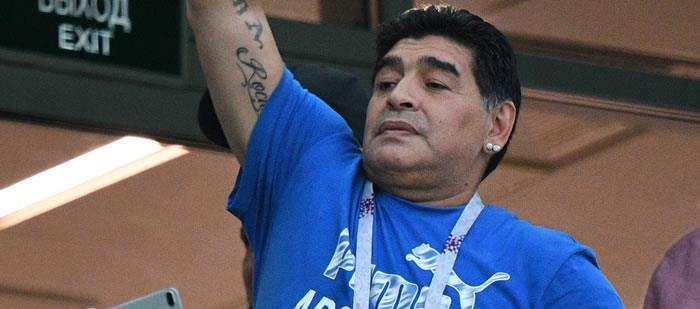 Diego Armando Maradona. 