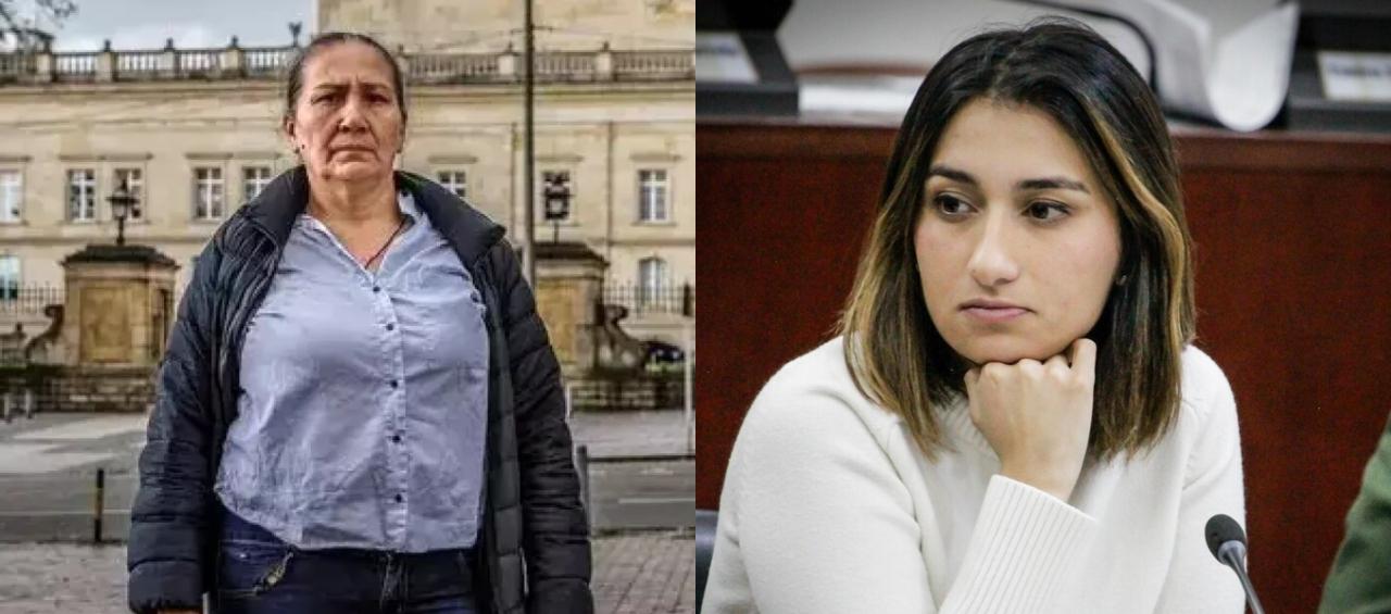 Marelbys Meza y Laura Sarabia.