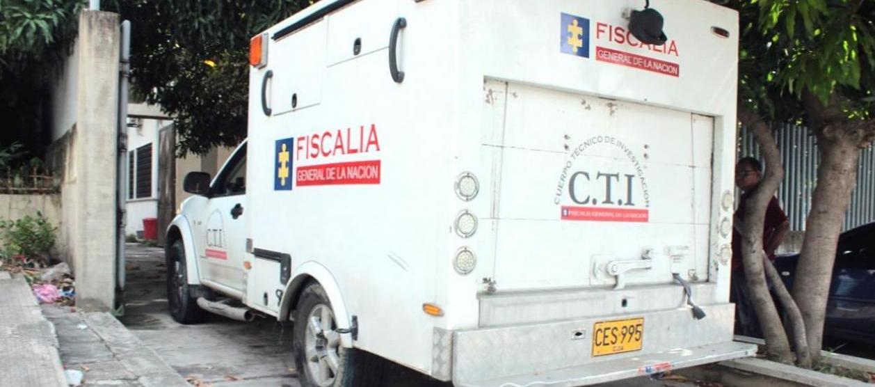 El CTI de la Fiscalía se encargó de la inspección del cadáver.