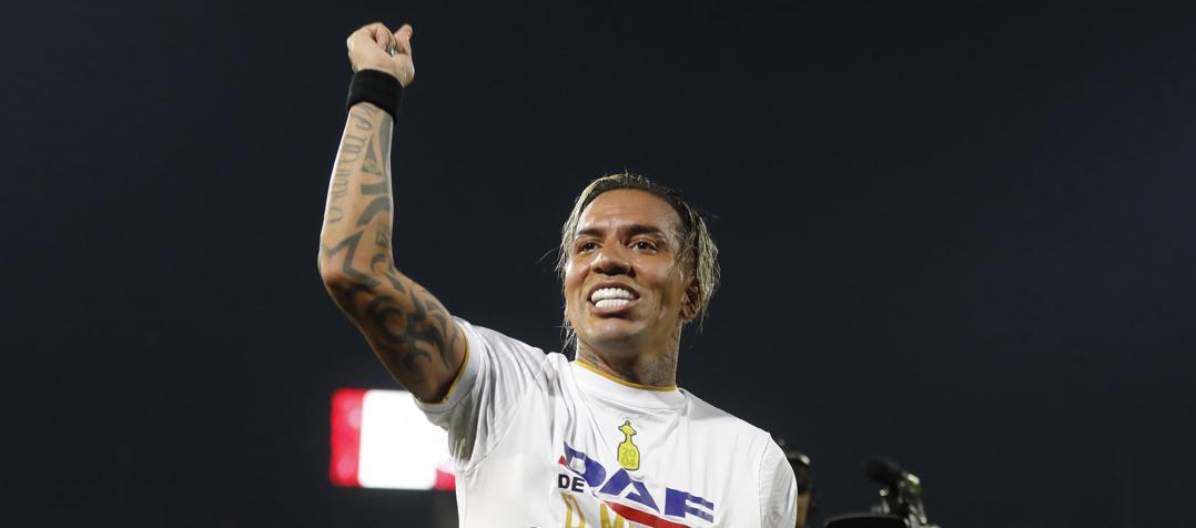 El delantero Dayro Moreno.