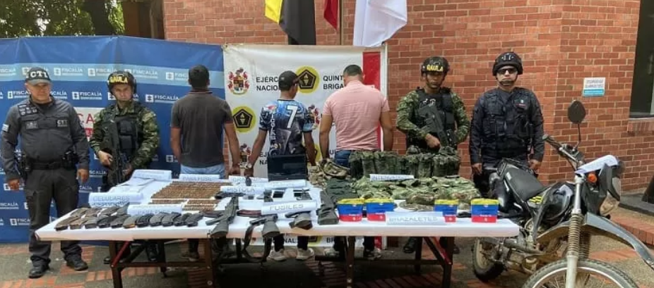 Capturados en operativos. 