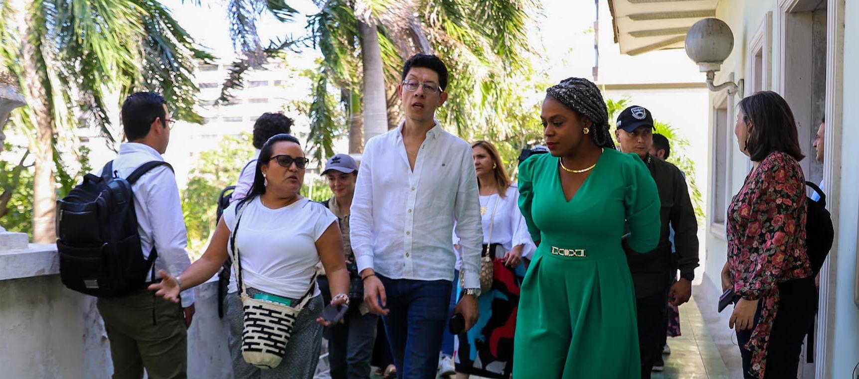 Nevys Andrea Niño Rodríguez y Daniel Rojas.