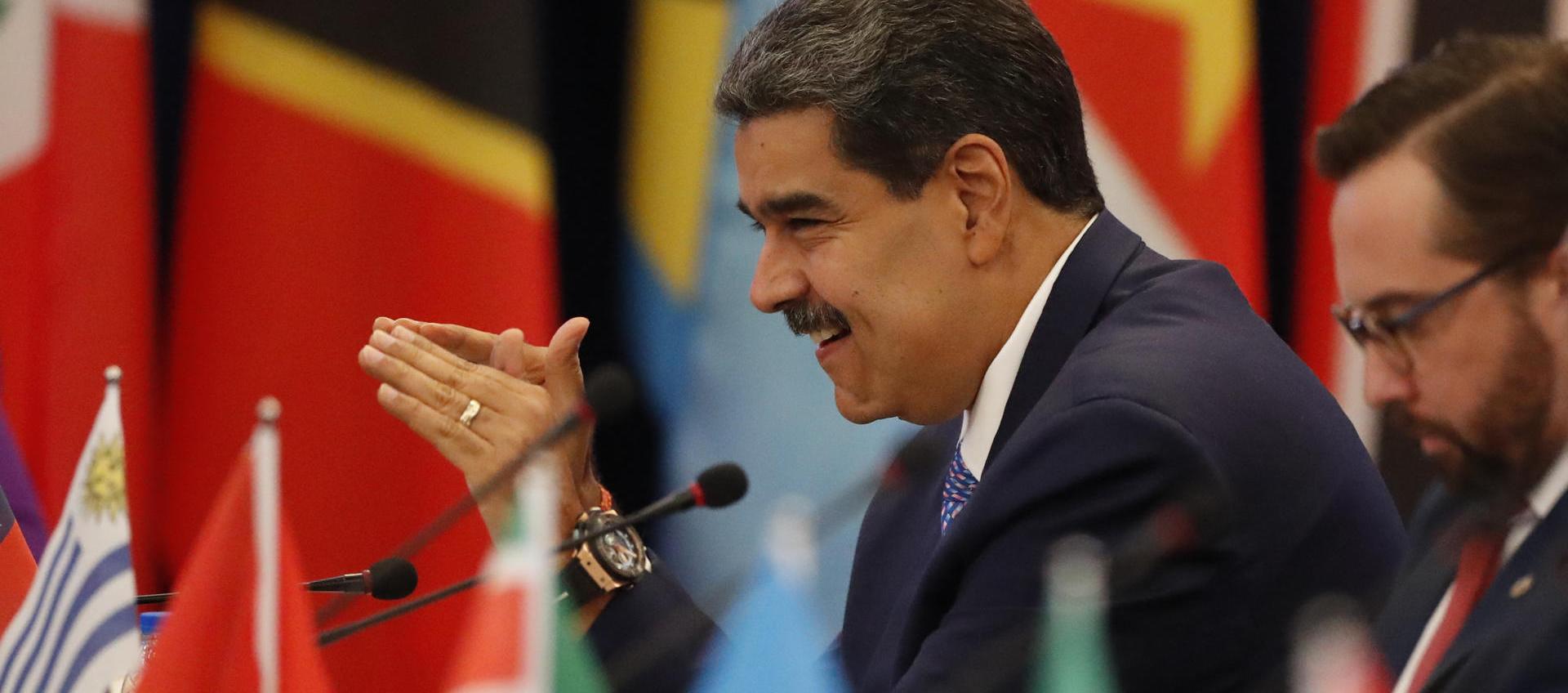 Nicolás Maduro, presidente de Venezuela. 