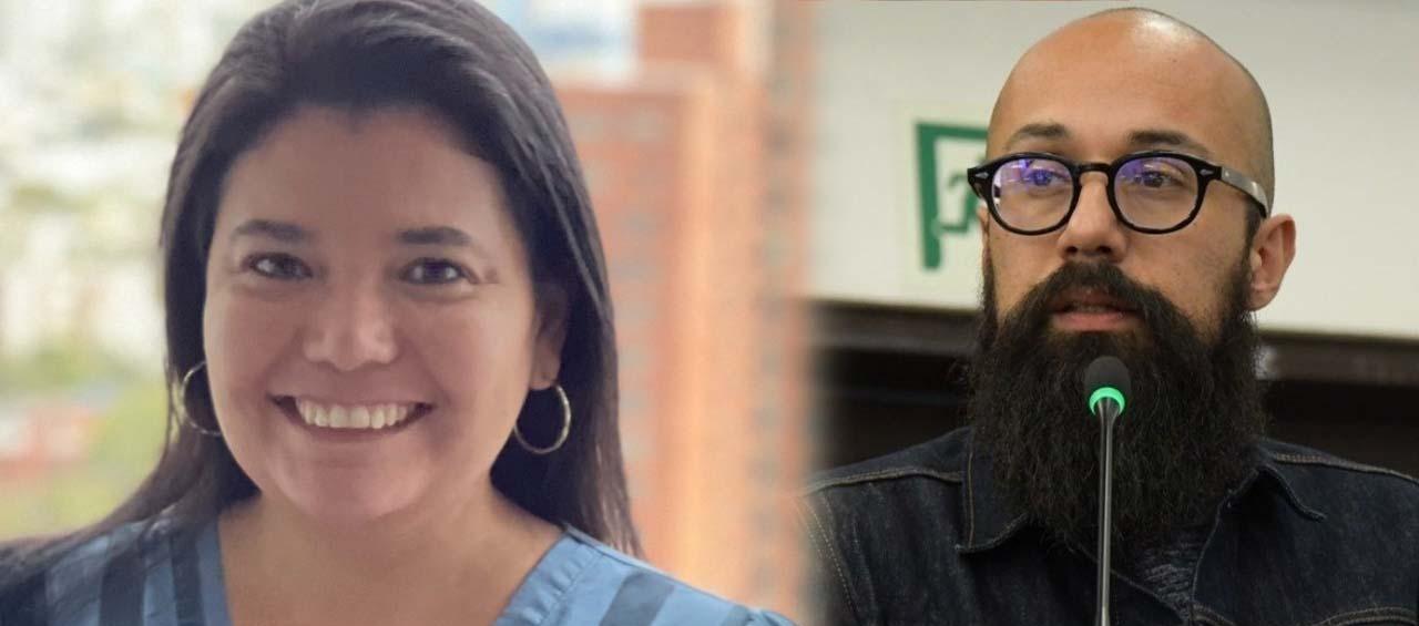 María Antonia Pardo y Carlos Carrillo.