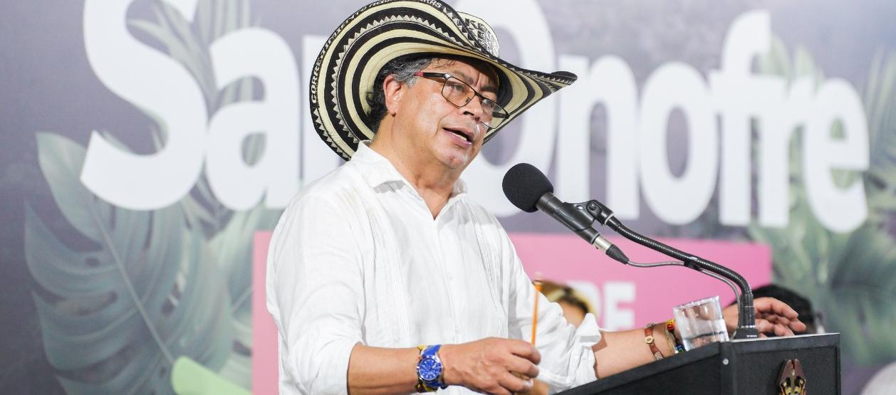 El Presidente de la República, Gustavo Petro.