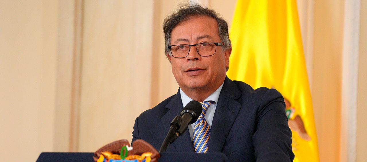 El Presidente de la República, Gustavo Petro.