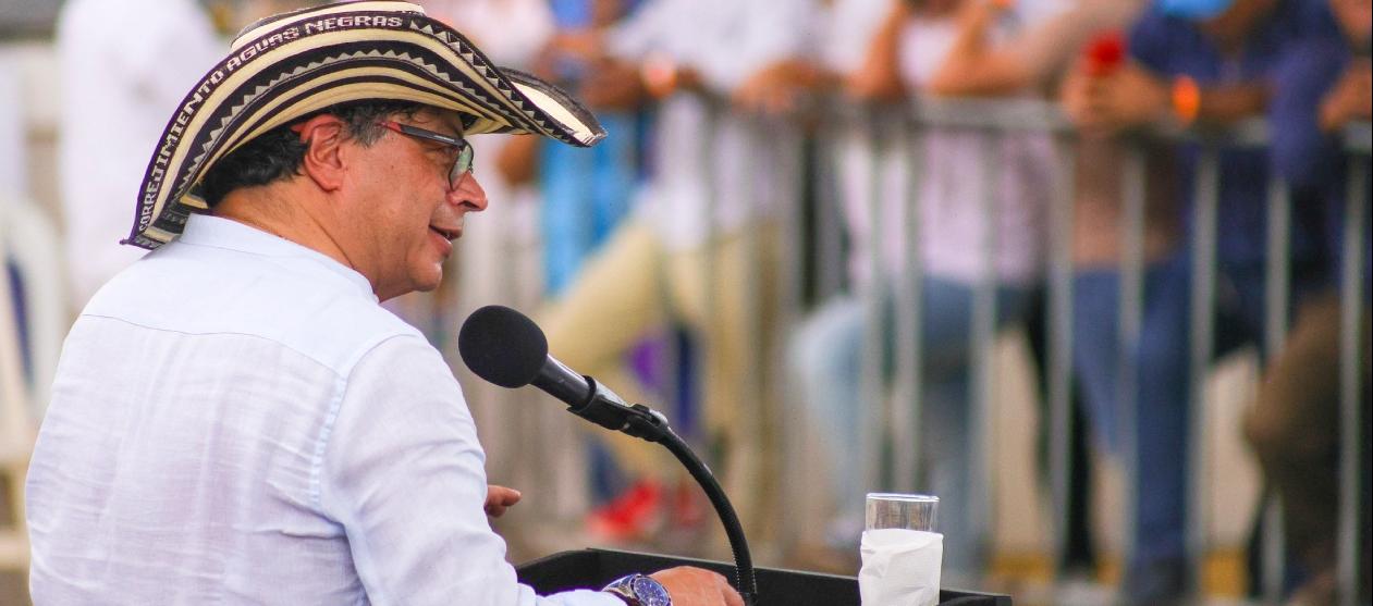 El Presidente de la República, Gustavo Petro.