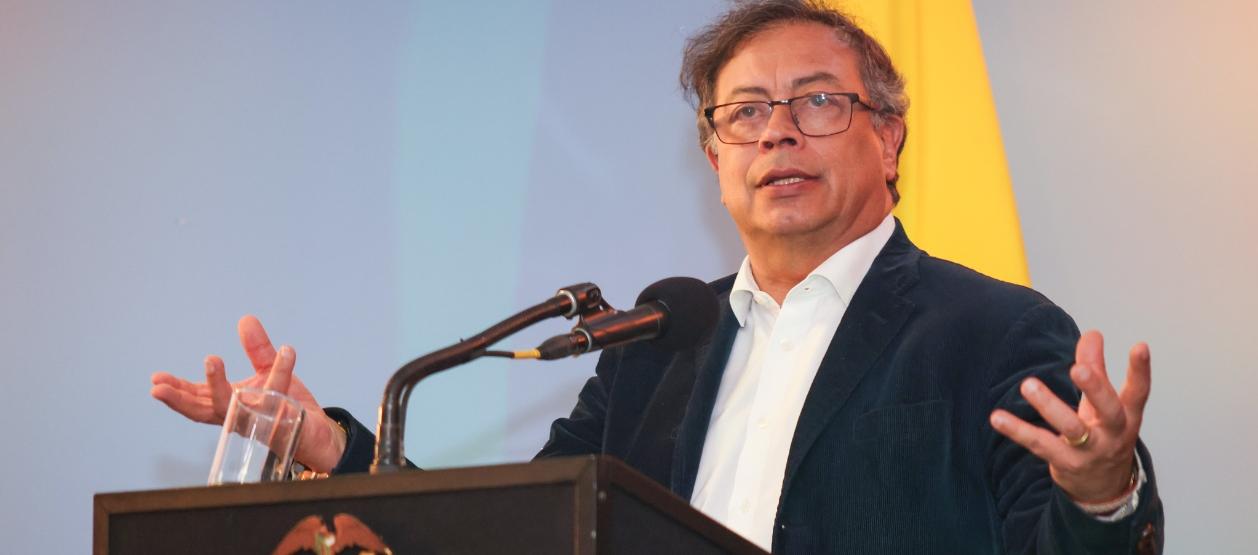 El Presidente de la República, Gustavo Petro.