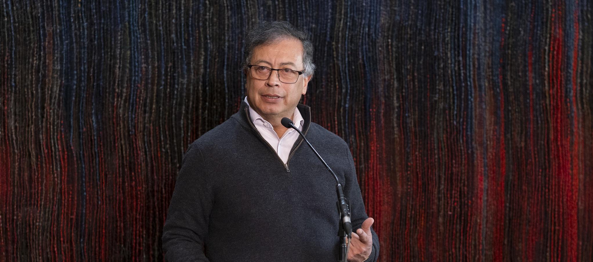 El Presidente Gustavo Petro.