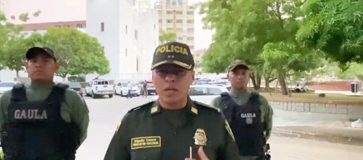 General Wharlinton Iván Gualdrón.