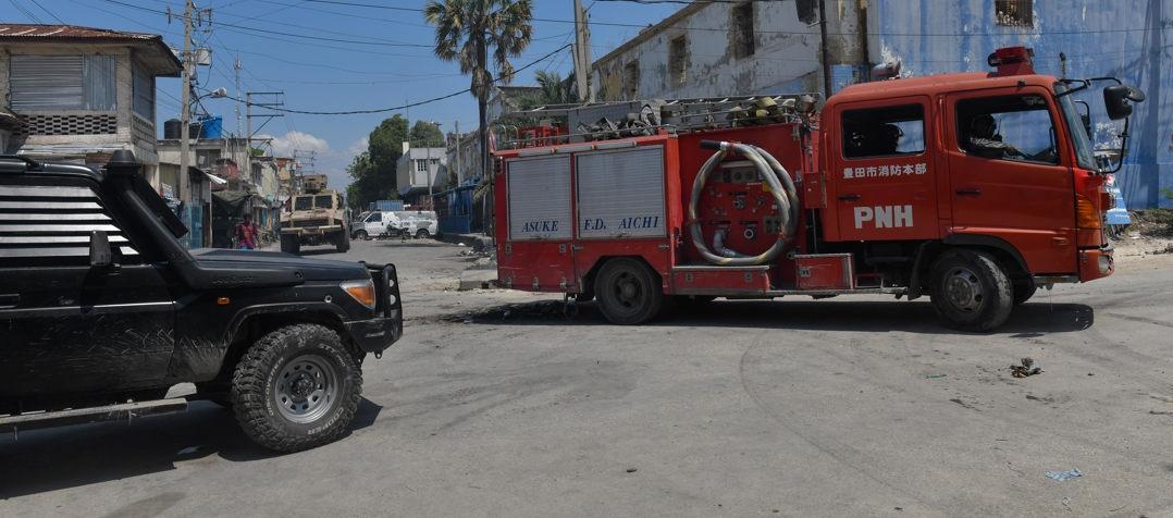 Penitenciaría Nacional en Puerto Príncipe.