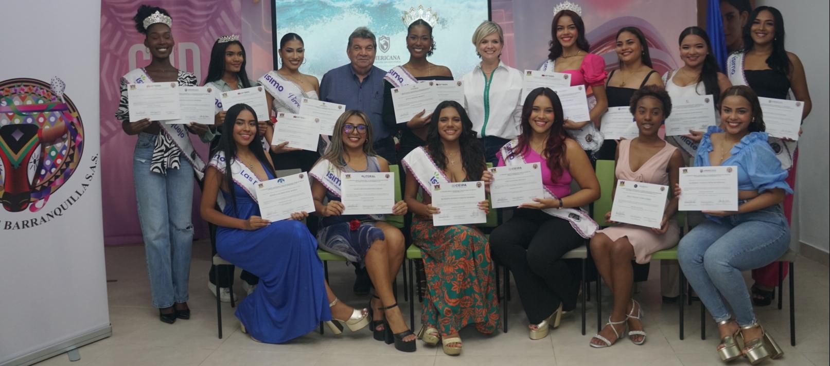 Estas becas son un reconocimiento a su entrega, pasión y alegría durante los Carnavales.