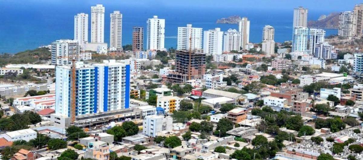 Panorámica de Santa Marta.
