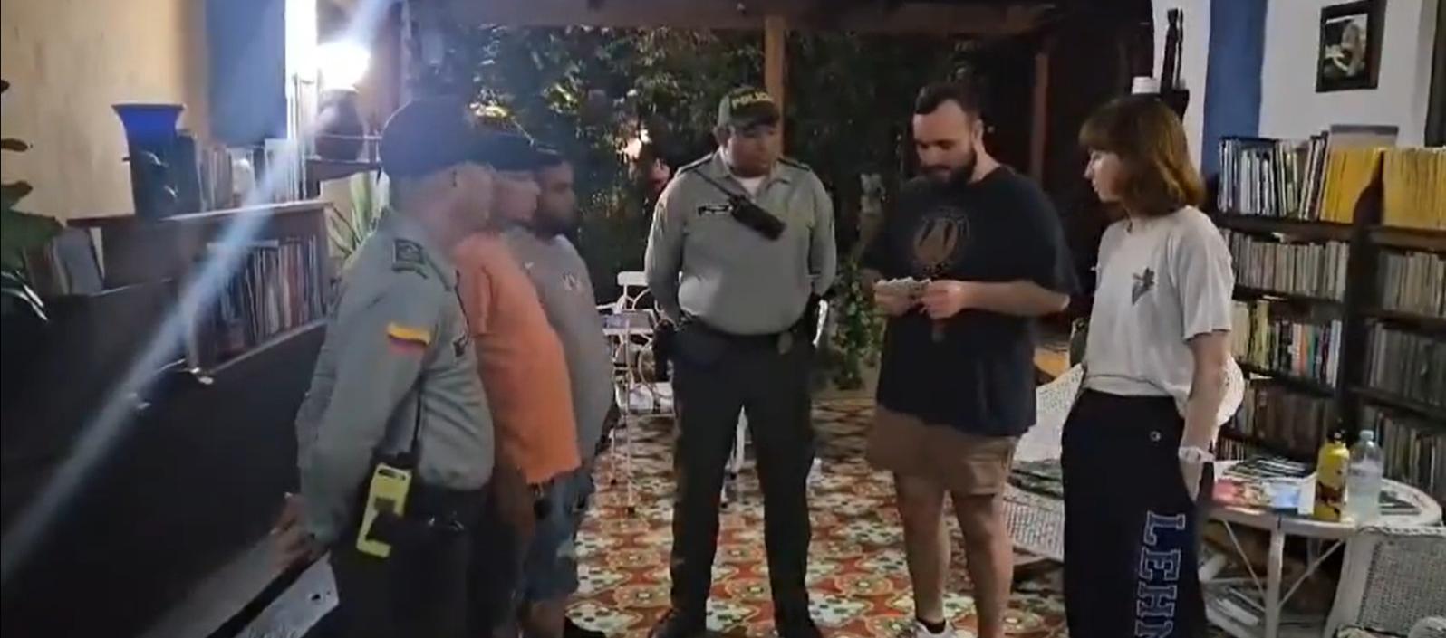 Los turistas solicitaron el servicio por InDriver.