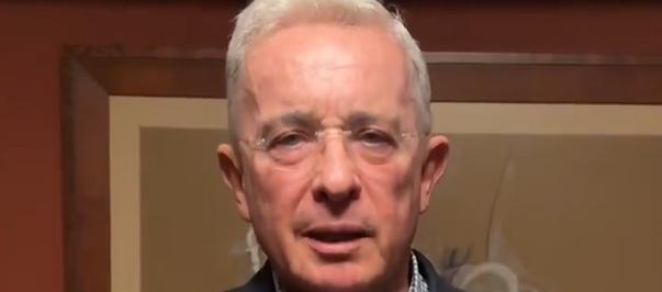 El expresidente Álvaro Uribe Vélez.