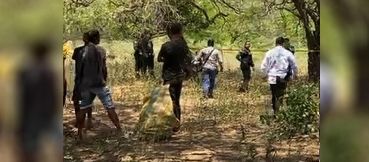 La zona en donde hallaron el cuerpo