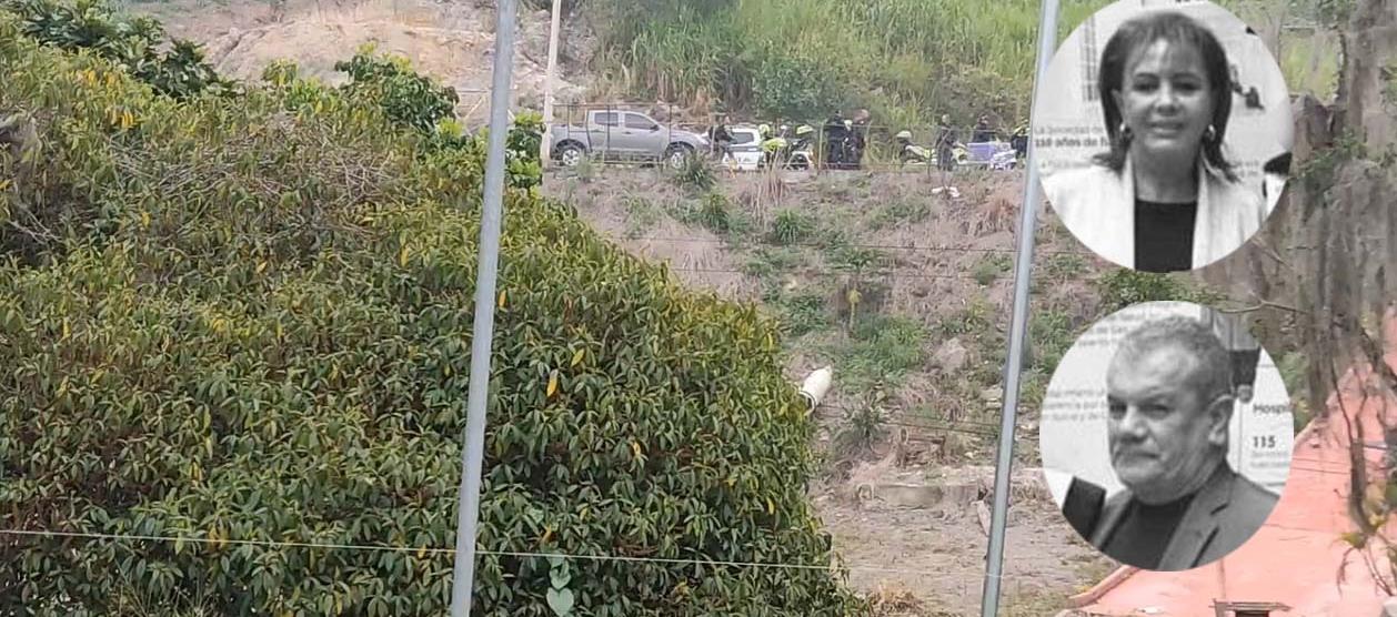 Los esposos José Édgar Pérez Parada y Gloria María López Paredes, propietarios de 'La Palestina'