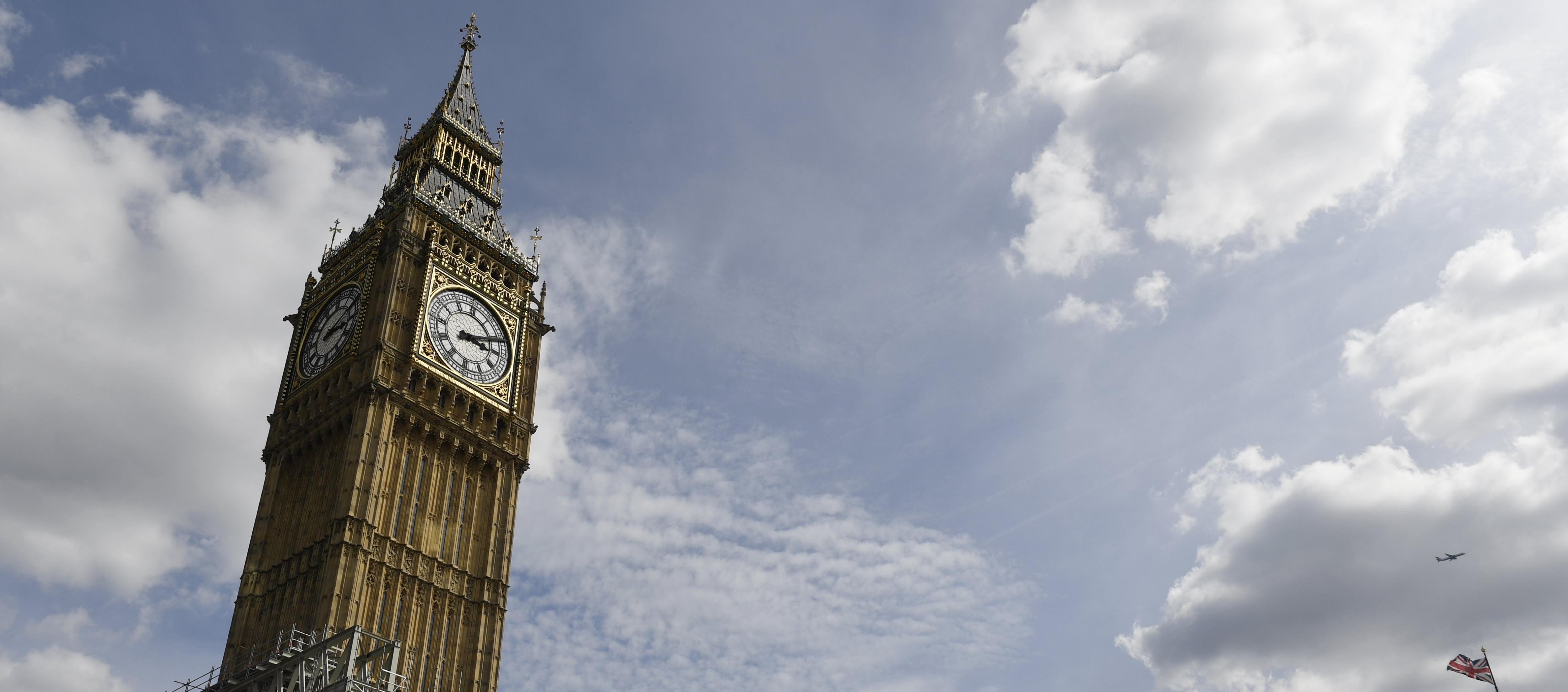Vista de la Torre Isabel, que alberga el Big Ben, en el centro de Londres.