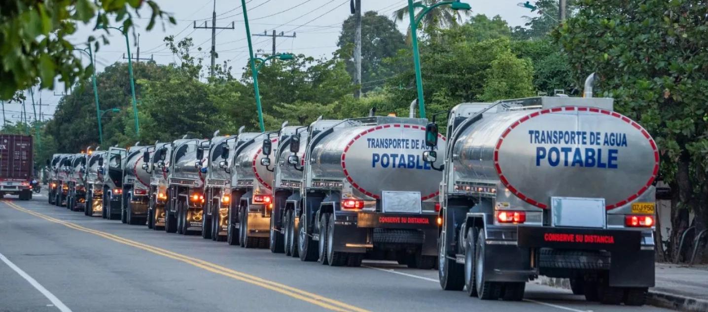 Los carrotanques adquiridos.