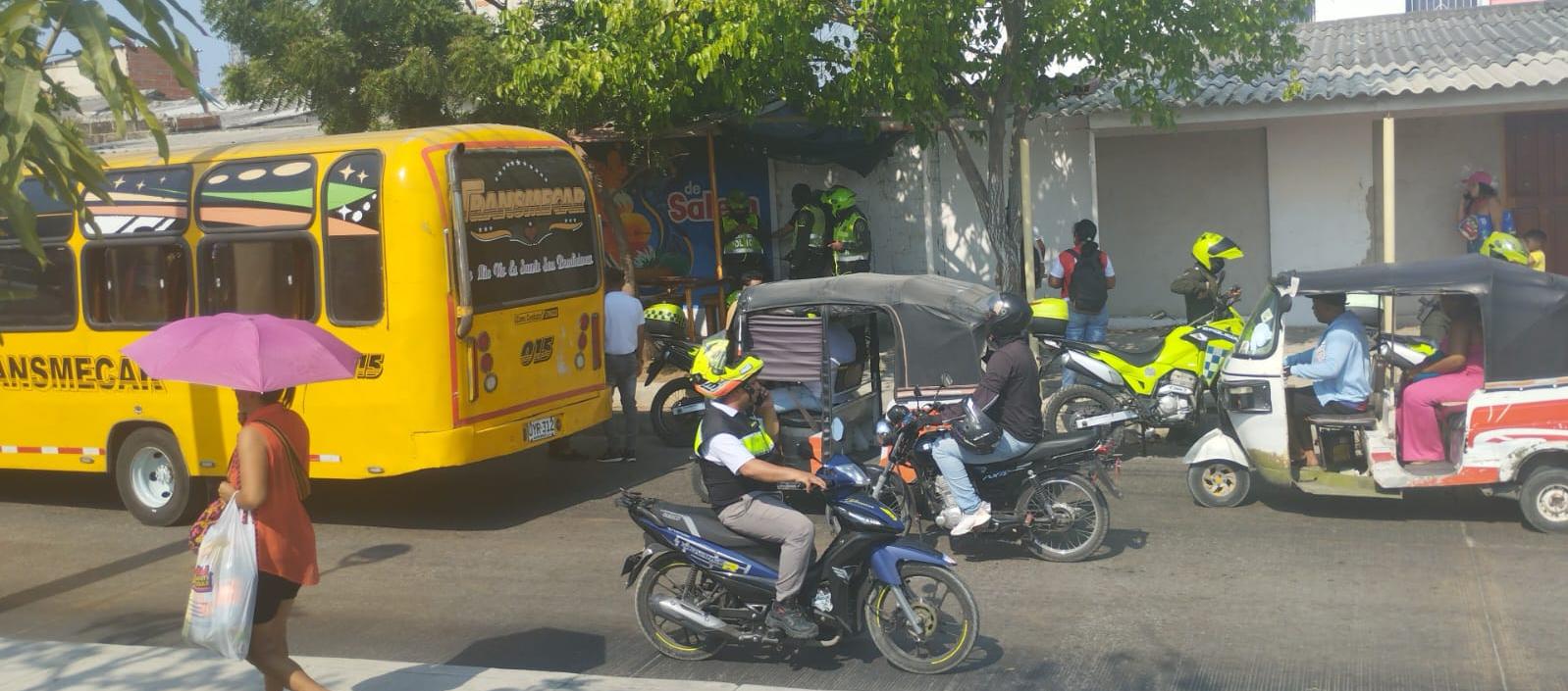 Se registró en la calle 41 con carrera 17 barrio La Ilusión.