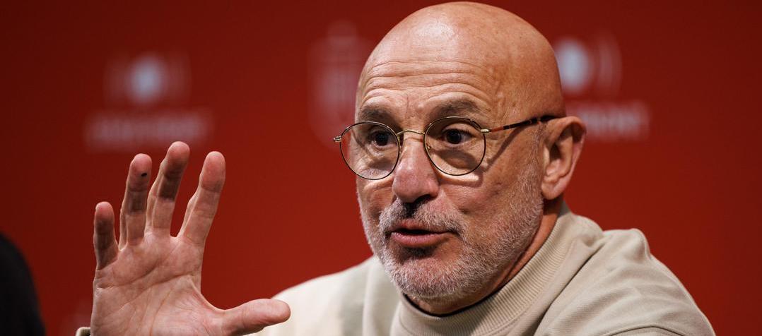 Luis De la Fuente, entrenador de la selección española. 