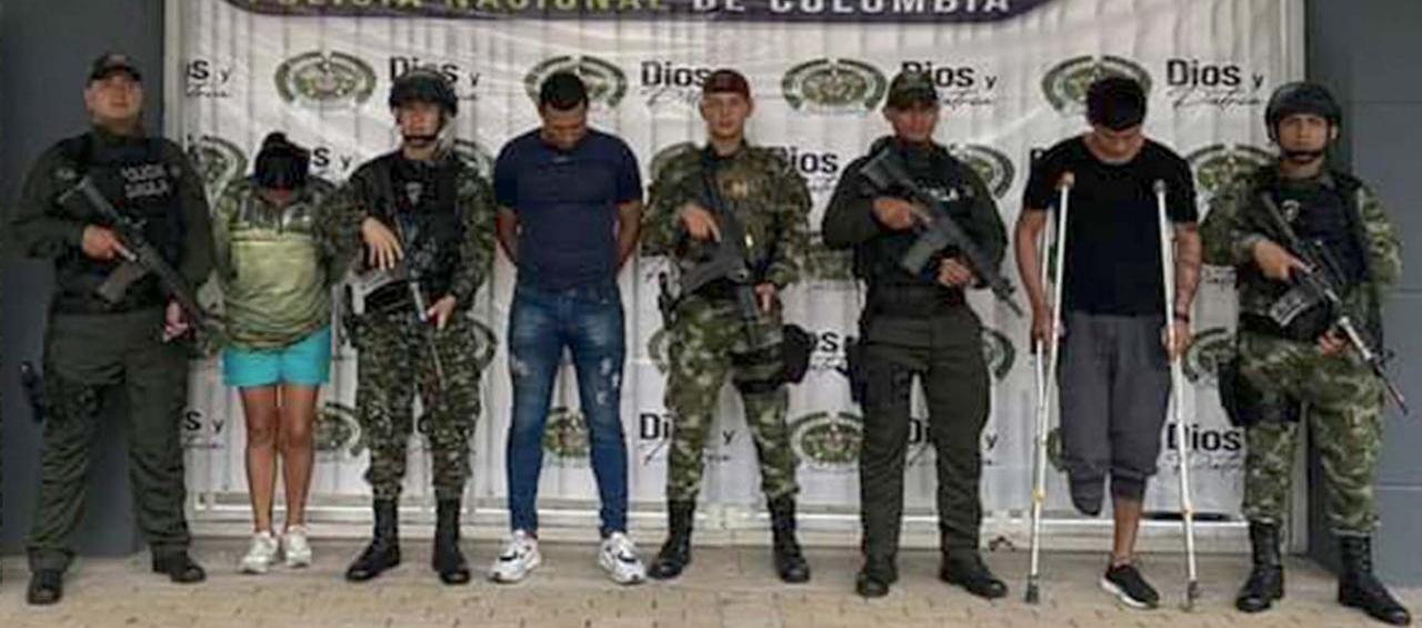 Tres de los once capturados