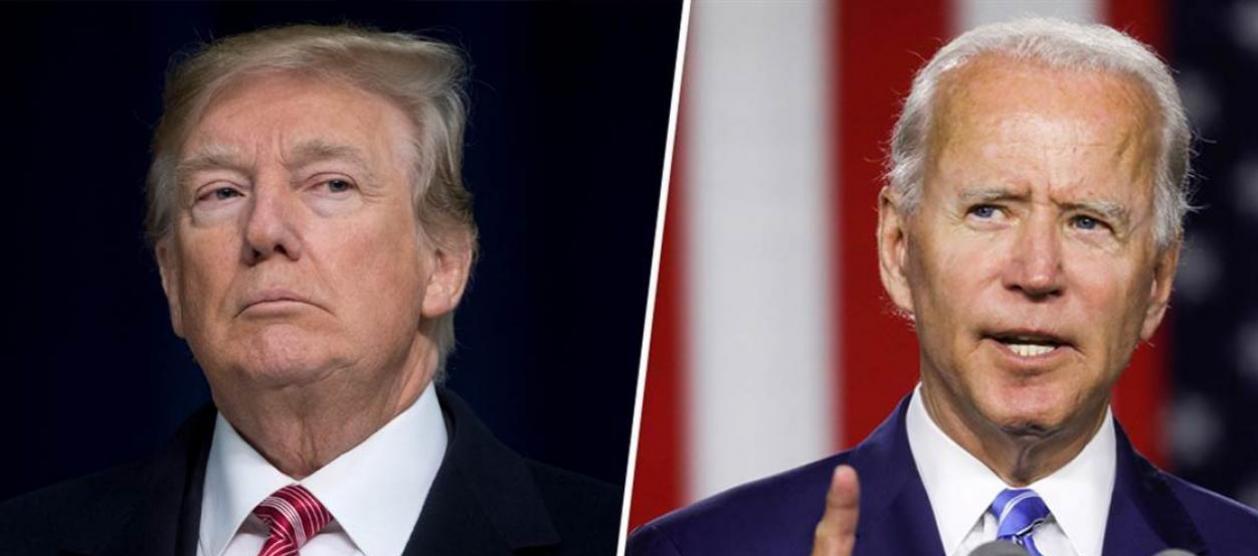 Donald Trump y Joe Biden.