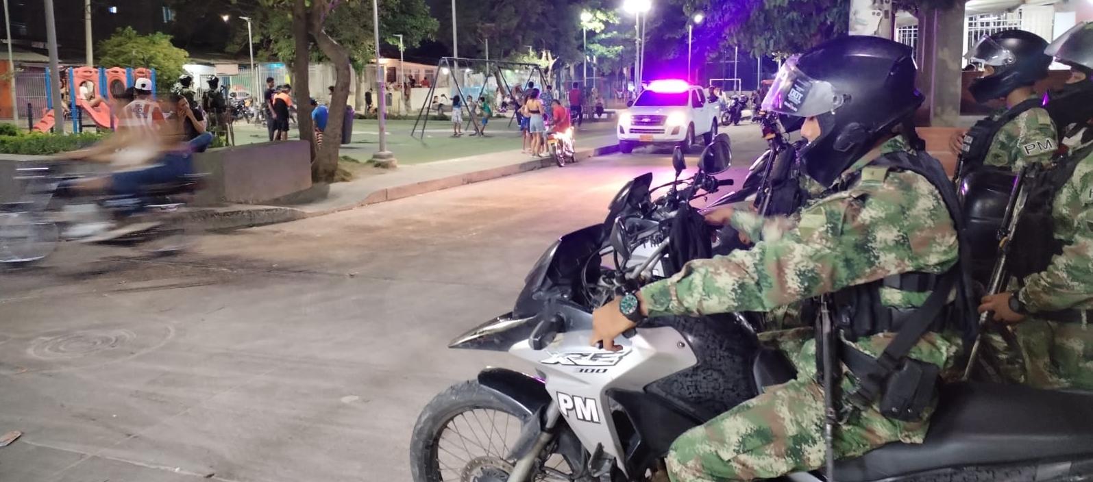 La presencia del Ejército fue una de las medidas más aplaudidas en Semana Santa en Barranquilla