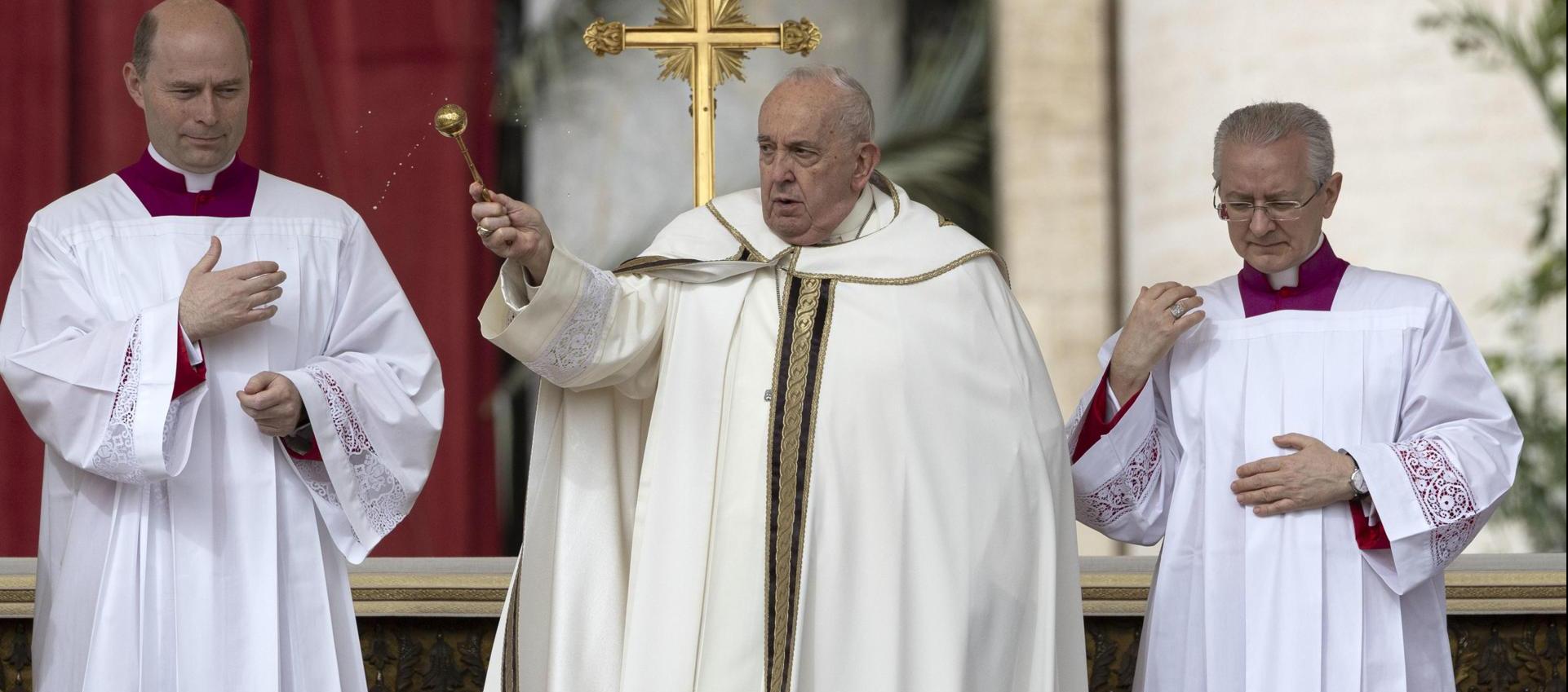 El papa Francisco en la Misa de Pascua este Domingo de Resurrección