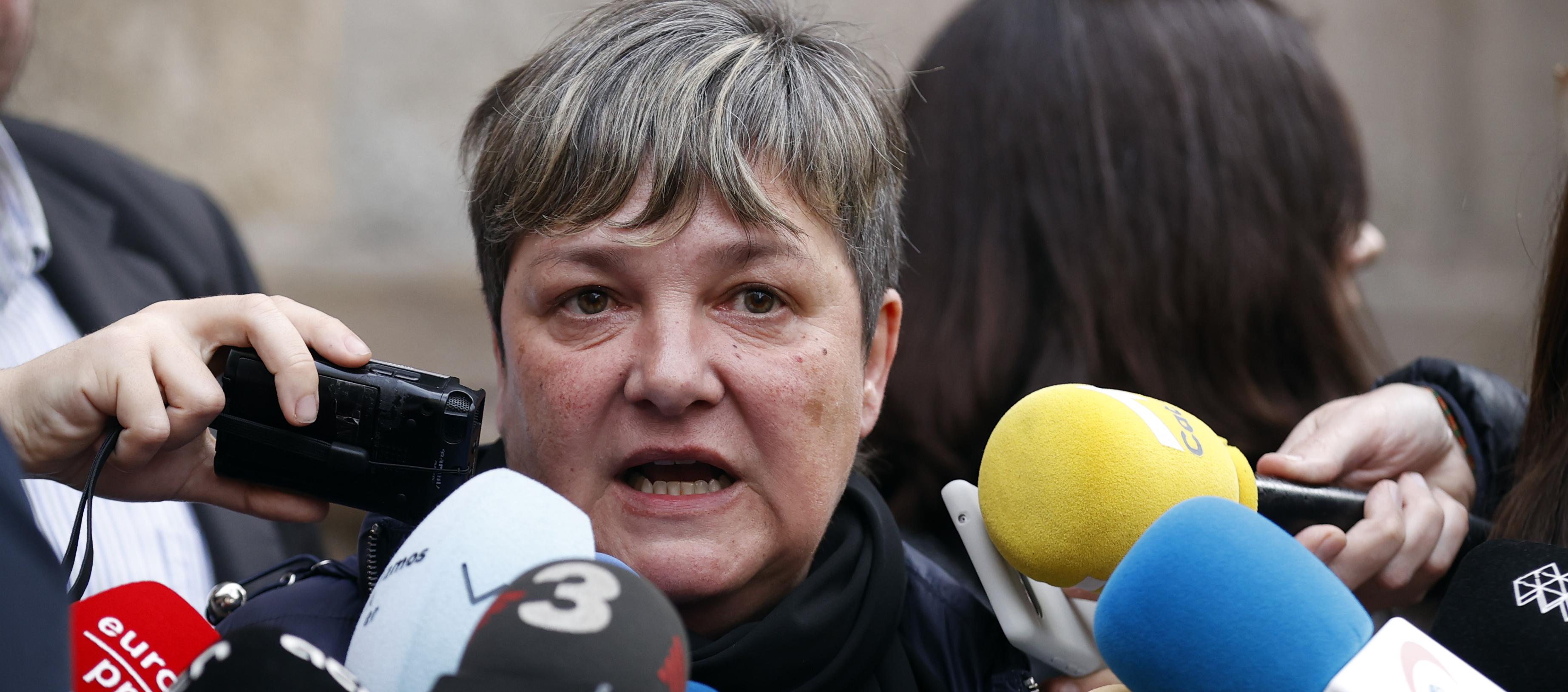 Ester García, abogada de la víctima de Dani Alves. 