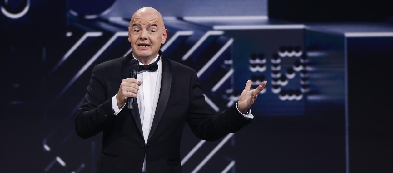 Gianni Infantino, presidente de la Fifa. 
